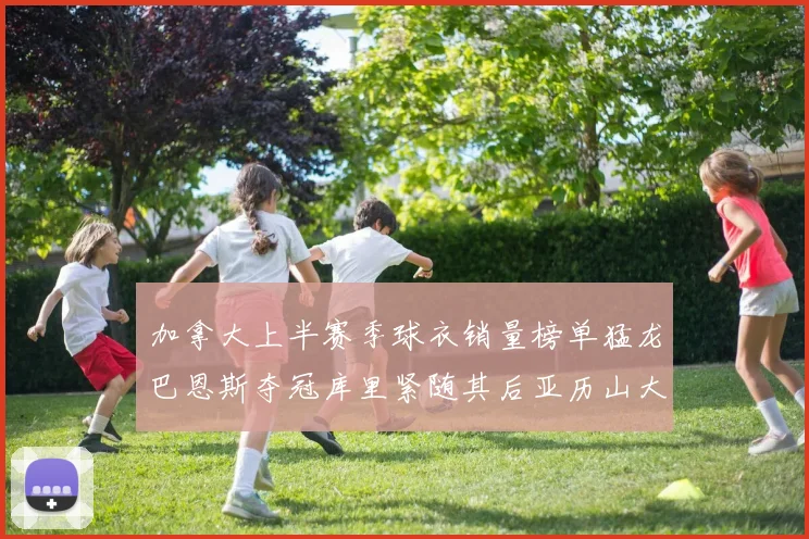 加拿大上半赛季球衣销量榜单猛龙巴恩斯夺冠库里紧随其后亚历山大位列第五